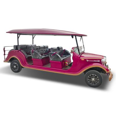 China Smooth 45 Mph Classic Golf Cart 11 Seater 72Volt For Community for sale