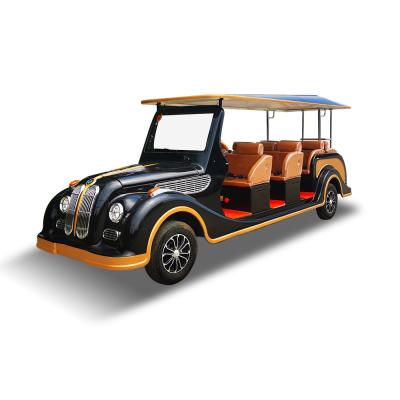 China Vintage 48V 45 Mph Elektro-Golfwagen Aetric Golfwagen 6-Sitzer für Hotelclub zu verkaufen
