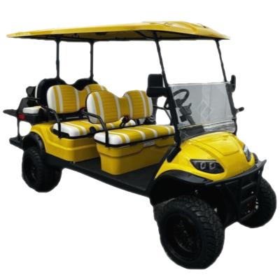 China Electric Sightseeing Car Limousine Golf Cart Lightweight For Club Hotel for sale