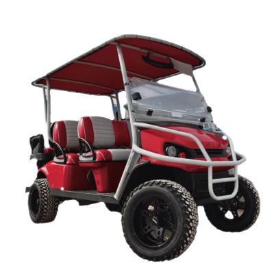China ODM 30mph Electric EV Golf Cart Four Seater All Terrain For Club Leisure Resort for sale