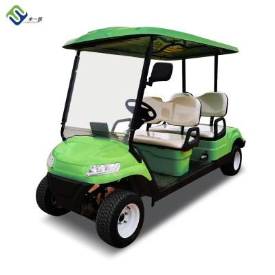 China Electric NEV Golf Cart 48 Volt Club Car 4 Seater 80km-120km High Performance Lithium Battery for sale