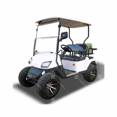 China Personalización de carrito de golf de 2 plazas 4wd eléctrico blanco pequeño en venta