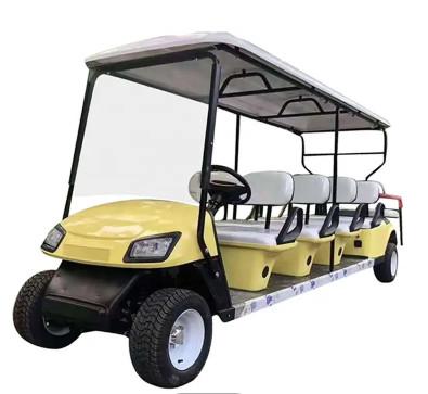 China Rechargeable 72 Volt 10 Seater Golf Cart 4x4 Weight 850kg for sale