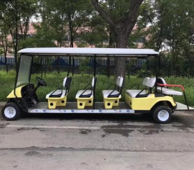中国 クラブ ゴルフ コースの鉛蓄電池のための 10 人乗りの新しいエネルギー ゴルフ カート 27km-35km 販売のため