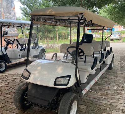 China 72V 100AH Club Car Limo 10 Seater Golf Cart Enpower Controller for sale