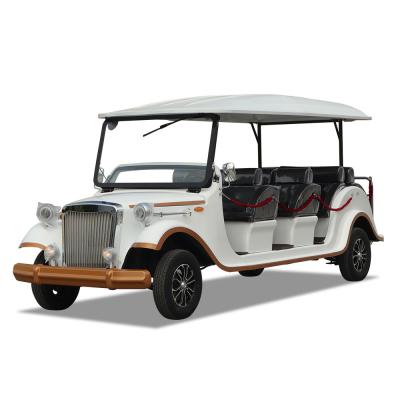 China Street Legal Old Retro Golf Cart Buggy Antique Sightseeing Electric Vintage Classic Car for sale