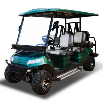 Chine Chinois Nouveau chariot de golf électrique à 6 personnes avec batterie au lithium à vendre