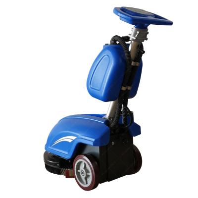 Китай Hand-Pushed Cleaning width 350mm Floor Scrubber 2-3 Hours Continuous Operation 20L Wastewater Tank Blue Color продается
