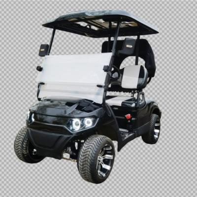 China 2 seater  course use rain cover lawn friendly electric golf cart golf for sale