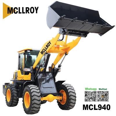 China Front 3 Ton Wheel Loader Industrial Construction MCL940 ZL940 for sale