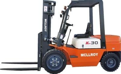 China CPCD30 3 Ton Diesel Forklift 3000mm Lifting Height For Engineering for sale
