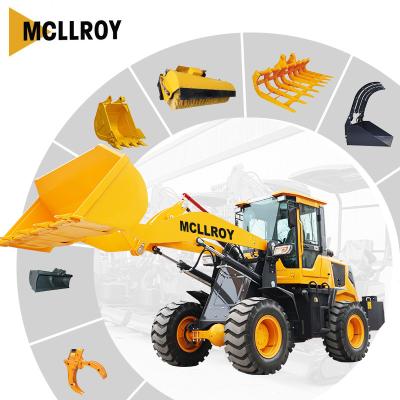 China 1800kg Mini Articulated Wheel Loader , 37kw Compact Bucket Loader for sale