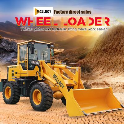 China Front End Small Wheel Loader , Wheel Shovel Machine For Construction Engineering for sale