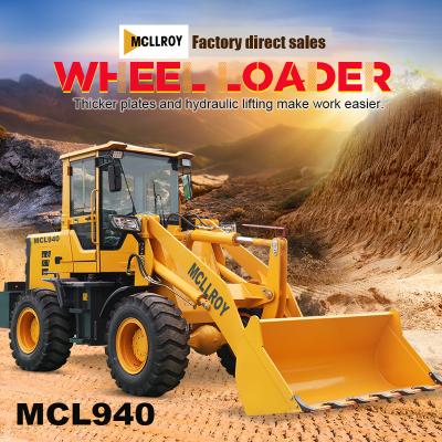 China Mini Front Loader Machine , Loader Construction Engineering Flexible for sale