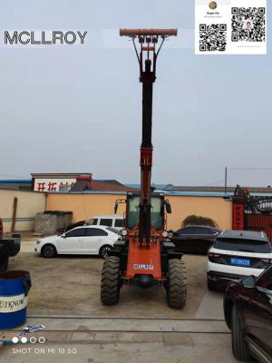 China MC2500 2.5 Ton Rated Load Telescopic Front End Wheel Loader Powered By YUNNEI 4102 Turbocharged 76kw Engine for sale