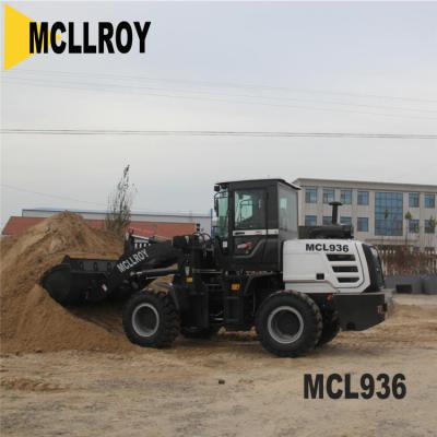 China Industrial Wheeled Shovel Loader , Front Loader Heavy Equipment ISO9001 CE Approved for sale