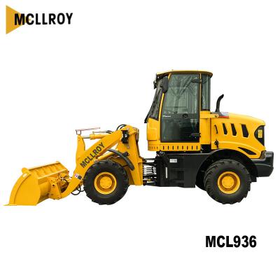 China Articulated 2.5 Ton Wheel Loader , Small Front End Loaders With 1.1m3 Bucket for sale