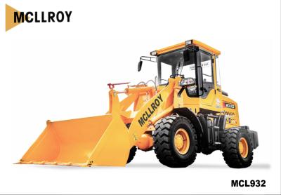 China Flexible 2 Ton Wheel Loader Small Articulated 2400rpm For Heavy Work for sale
