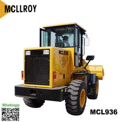 China Compact Front End Heavy Equipment Wheel Loader 3500mm Dump With Hydraulic Pilot for sale