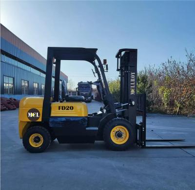 China Internal Combustion Diesel Powered Forklift 1220mm Fork Length for sale