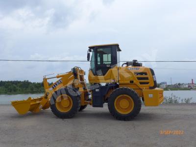 Chine 76kw 1.2m3 Bucket  2.5 Ton Wheel Loader 2200kg Rate Load For Construction Machinery à vendre