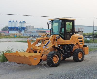 China Front End 1.5 Ton Wheel Loader Air Brake With Single Bucket for sale