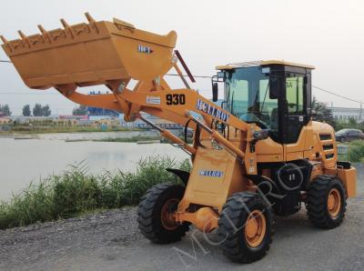 China Small 1.5 Ton Wheel Loader Base 1490mm Hydraulic System à venda