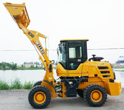 China 2210mm Axle Base Compact Wheel Loader Bucket Capacity 1.0m3 for sale