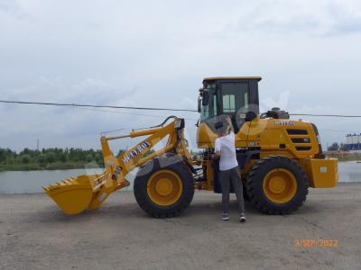 Chine 1.2m3 76kW Compact Wheel Loader Multifunctional In Construction Agricultural à vendre