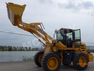 China CVT 280 Torque Converter Front Wheel Loader 76kw 103hp Rating Power Small for sale