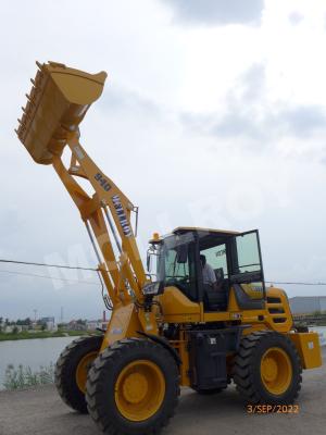 Chine 1.2m3 Bucket Compact Wheel Loader Yun Nei 4102 Supercharged Front à vendre