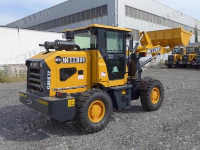 China 28km/h Front Wheel Loader Equipment Articulated And Hydraulic Unloading for sale