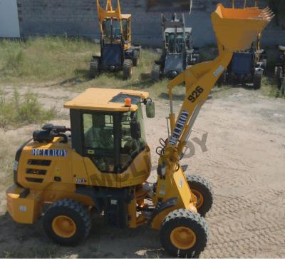 China Yunnei Engine Small Wheel Loader Machine Small Hub Axle 1400mm Base for sale