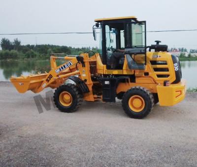China 42KW Engine Power Small Articulating Wheel Loader 20.5-16 Tire Heavy Equipment Front Loader for sale