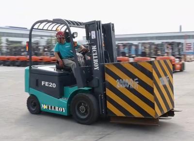 China Lead Acid Battery Type Electric Powered Forklift With 11kw Motor Power Up To 5T Load Capacity à venda