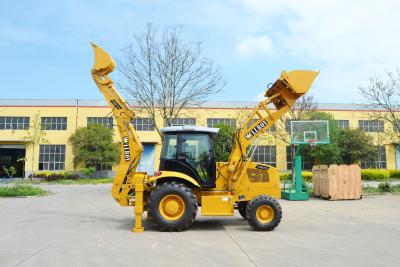 China Articulated Compact Backhoe Loader MCLLROY MB30-40D 4m Digging Depth 75-92 Kw for sale