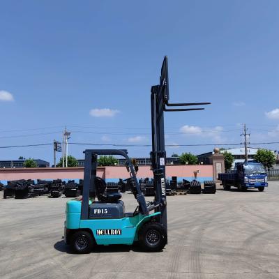 China Compact Diesel Counter Weight Forklift FD15 For Loading And Unloading Goods zu verkaufen