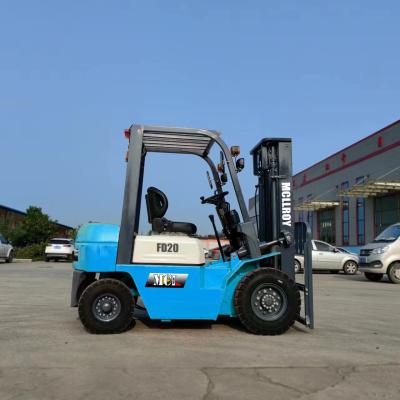 Cina Smooth Operation Diesel Forklift Truck Ground Clearance 120 Mm in vendita
