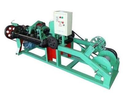 China Automatic Barbed Wire Making Machine , Wire Mesh Welding Machine 2.2KW Motor for sale
