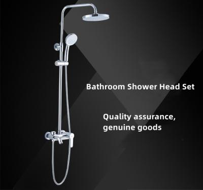 China Stainless Steel Surface Polished Bathroom Shower Head Set Rainfall Concealed for sale