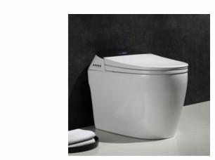 中国 Infrared Intelligent Induction One Piece Toilet Sanitary Ware Multi Layer Glazed 販売のため
