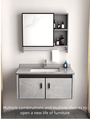 China Mirror Rock Plate Aviation Aluminum Bathroom Cabinet Insect Proof en venta