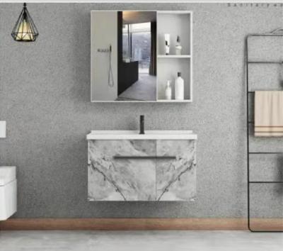 China Mirror Included 750mm Wash Basin Vanity Cabinet Personalized Customization for sale