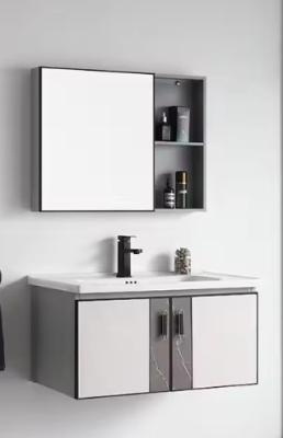 China Contemporary Bathroom Wash Basin Cabinet With Drainage System And Faucet for sale