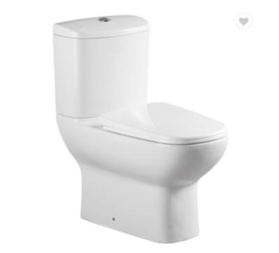 China Dual Flush 1 Piece Toilet 10 Inch Rough In 540X360X900mm White for sale