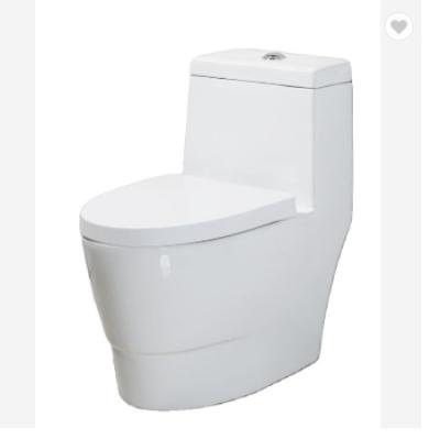 China Comfort Height Siphonic One Piece Bathroom Toilet Dual Flush Single Piece Closet for sale