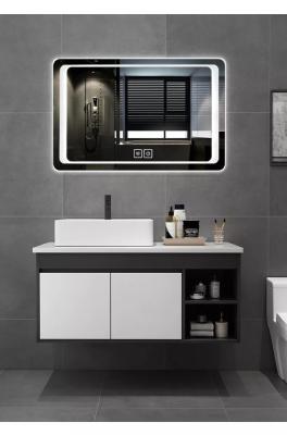 China Modern Bathroom Wash Basin Cabinet Wash Basin Cupboard With Mirror for sale
