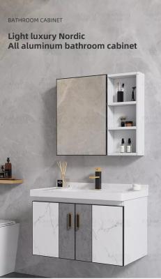 Chine Cabinet en bois en ligne blanc muet de vanité de lavabo de vanité pour le lavabo à vendre