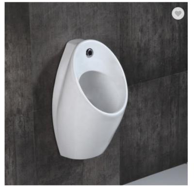 China Top Spud Men Urinal Toilet Gravity Flushing Wall Hung Urinal Installation for sale
