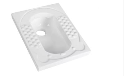 China Wc de limpeza do esmalte que Squatting o encaixe de nivelamento de Pan Turkish Style Squat Toilets à venda